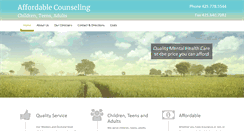 Desktop Screenshot of myaffordablecounseling.com